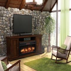 Austin Media Console Fireplace