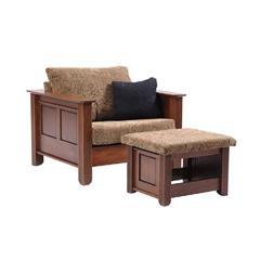 Arlington Chair with Ottoman