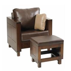 La-Salle Urban Chair with Ottoman