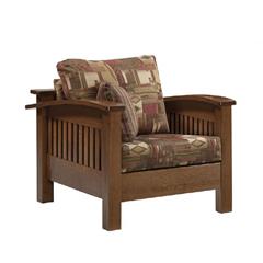 Liberty Mission Chair with Ottoman