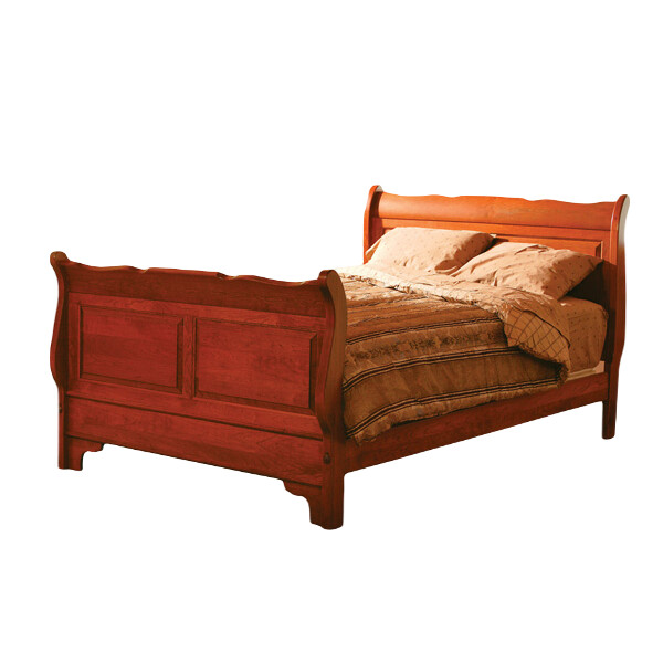 Colonial Sleigh Bed