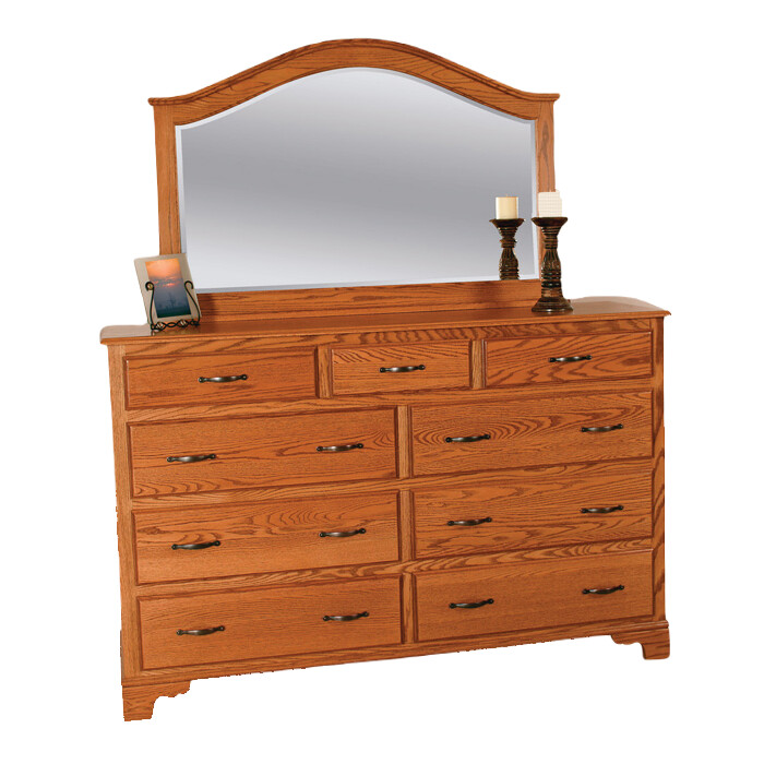 Colonial Grand Dresser Mirror