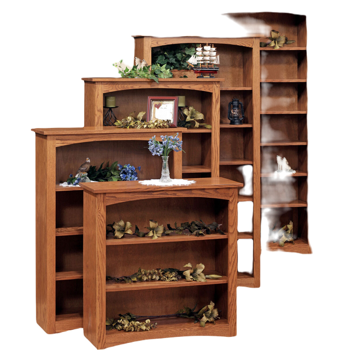 Shaker Bookcases 36"W 