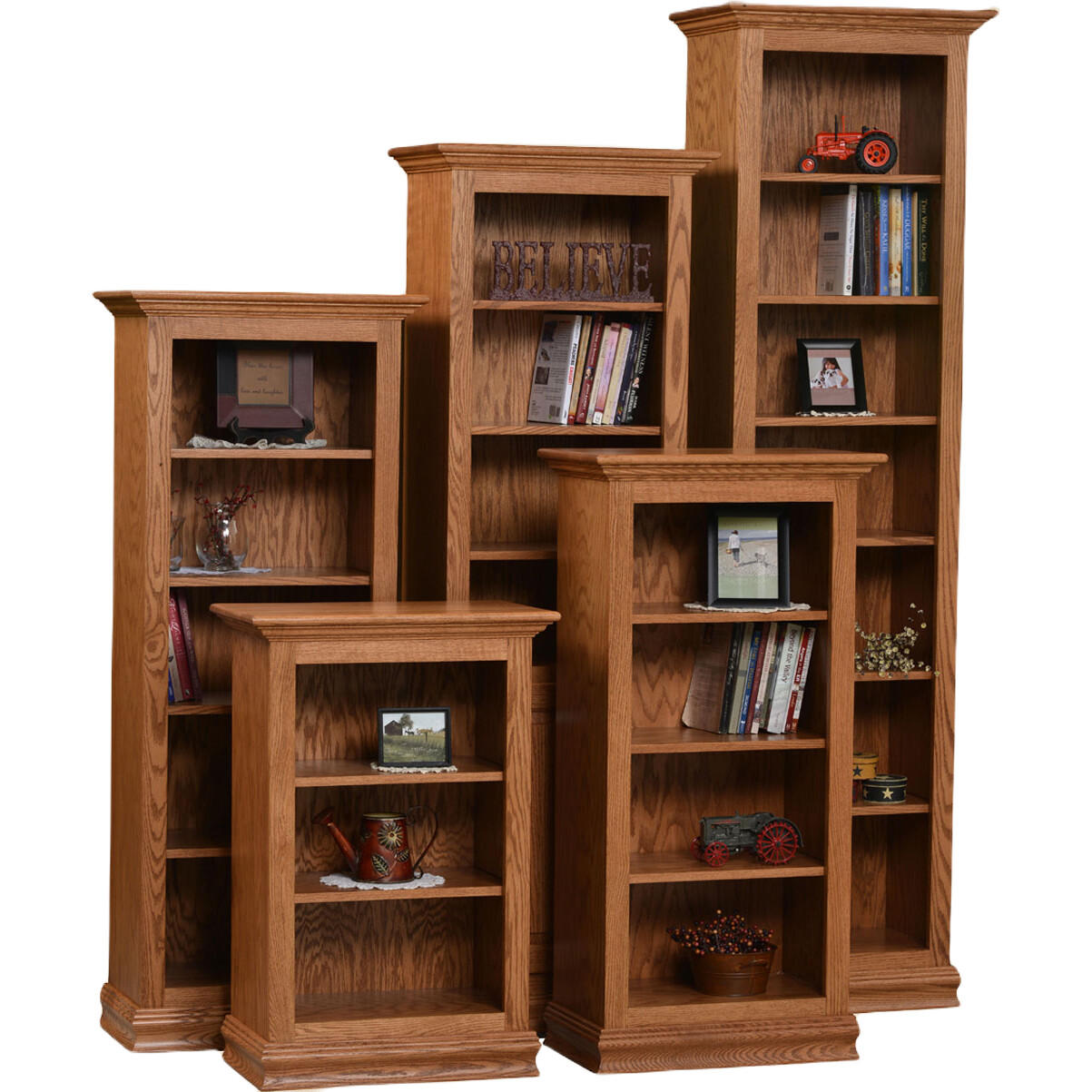 Traditional Bookcases 24"W 