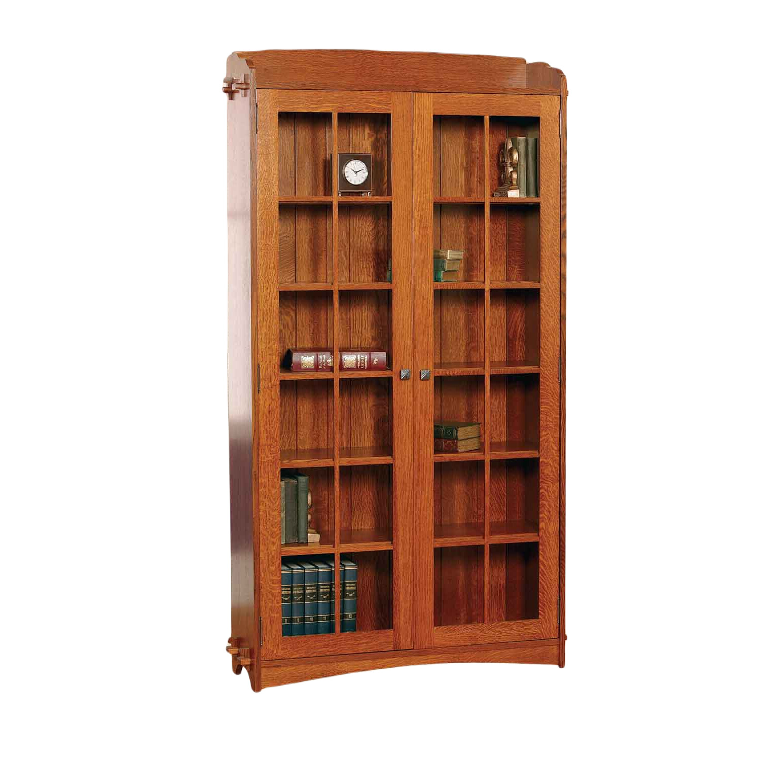Village Mission Tall Bookcase with Doors