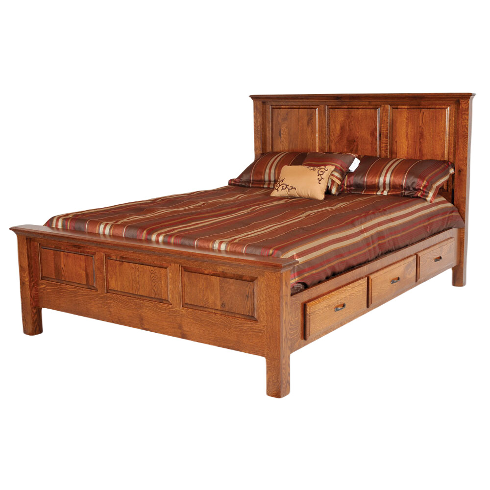 Economy Bed with Drawers