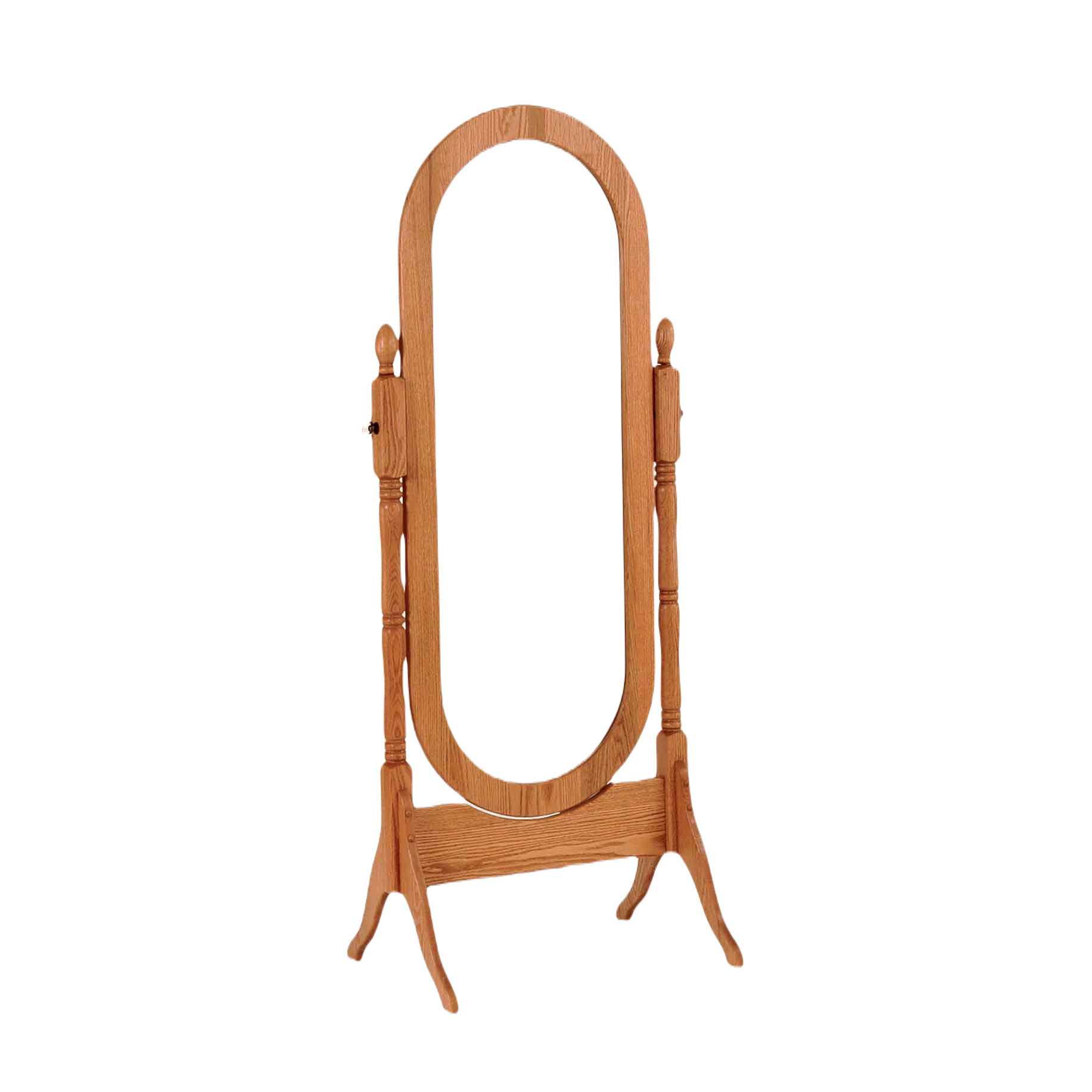 Oval Cheval Mirror