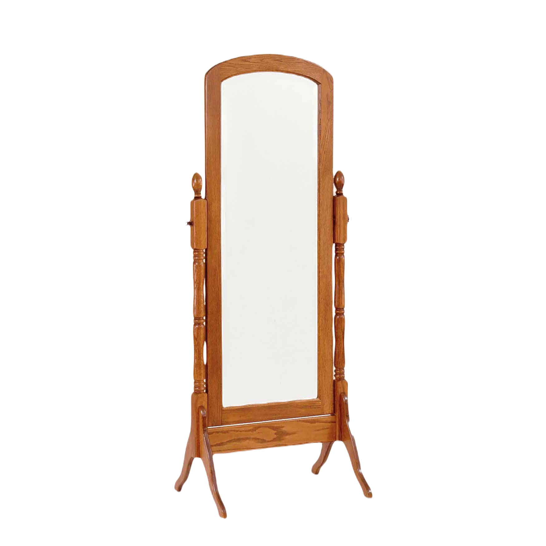 Traditional Style Cheval Mirror