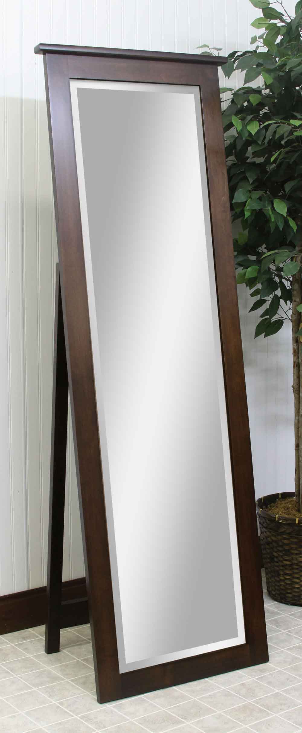 Traditional Shaker Leaner Mirror